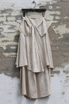 Mutedance 25 Autumn/Winter Double-layer Large Pocket Skirt Plant-dyed Highly Handmade MD-MD25FW62-beige (MD25FW61)